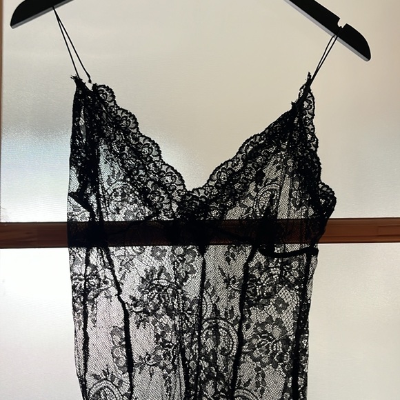 Zara Lace black bodysuit - Picture 2 of 3
